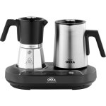 Ok0027 - 0500 machine  expresso moka noir, chrome nombre de tasse=5 y374813 - arzum