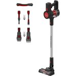 Taurus crossback glow aspirateur balai rouge bleu noir