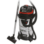 Ribimex - aspirateur cuve 50l 1200w inox / noir prasp51lpe