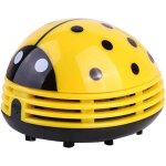 Aspirateur de bureau mini ladybug home office cleaning tool - jaune utile - ymyny
