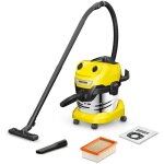 Aspirateur de chantier eau et poussi�res wd4 v 20 5 22 avec fonction souffleur - karcher