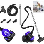 Aspirateur cyclone � sac sans poussi�re, aspirateur �lectrique filaire de 1200 watts, adapt� au nettoyage ...