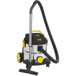 Aspirateur eaux & poussires 1400w cuve inox 20l