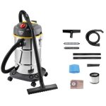 [jamais utilis�] aspirateur eau et poussi�res lavor wtp 30 x 1600w cuve inox 30l avec accessoires