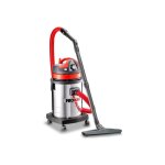 Aspirateur eau et poussi�res promac vac - 33tb - r 1, 5kw cuve inox 32l avec prise de d�marrage automatique ...