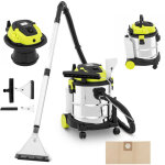 Aspirateur eau et poussi�re pour tapis et tissus d'ameublement 1200 w 20 l