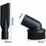 Aspirateur industriel brosse ronde et buse plate dfinit intrieur 44mm