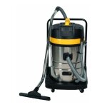 Chimeco - aspirateur inox 70 litres eau et poussire avec chariot, 2 moteurs, 2000w