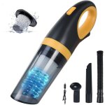 Aspirateur � main 120 w, 8500 pa rechargeable pour voiture / cuisine, puissant aspirateur de bureau portable ...