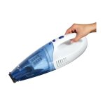 Clatronic - aspirateur � main 2en1 sans fil aks 828 blanc / bleu