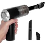Aspirateur  main sans fil(310g), mini aspirateur de voiture petit, aspirateur a main avec lumire led, ...