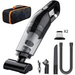 Aspirateur � main, aspirateur de voiture sans fil, accessoires divers, sac de stockage, pour maison voiture ...