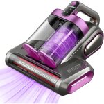 Aspirateur de matelas sans fil, aspirateur de lit 16kpa avec 253. 7nm uv - c light 48000 rpm / min brushroll ...