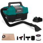 Aspirateur multi - usage portatif - 20v ? bac de 15l - rcupration de poussires - accessoires et1 batterie ...