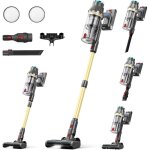 Aspirateur sans fil, 48 000 pa / 550 w / 70 min, avec brosse anti - emm�lement et moteur sans balais, ...