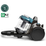 Aspirateur sans sac 700w ? filtre hepa 12 ? bac 2, 5l ? niveau sonore 79db ? compact et ergonomique pour ...