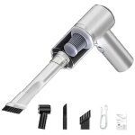 Fei yu - aspirateur de voiture sans fil  main  forte aspiration, aspirateur de voiture sans fil rechargeable ...