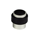 Vachette - butoir de sol en aluminium anodis finition argent hauteur 37 mm type 3737