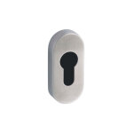 Assa abloy - paire de rosaces clé i inox 304 ovale largeur 32 mm pour ensemble linox - vachette Assa abloy - paire de rosaces clé i inox 304 ovale largeur 32 mm pour ensemble linox - vachette