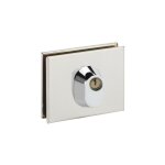 Serrure basse 1358 - stremler argent s'entrouvrant par 2 argent chrom� brillant