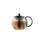 Assam - th�iere a piston bodum couvercle plastique, filtre en inox, 1. 0 l