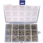 Assortiment de ressorts de compression, 15 tailles diff�rentes, 225 mini ressorts en inox pour r�paration, ...