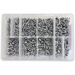 Assortiment de vis autoperceuses type parker n 4 a 12