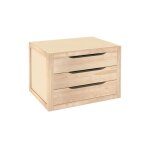 Astigarraga - bloc 3 tiroirs bois 29. 5x38x30cm blna30