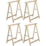 Trteau en pin standard section 40x17 mm lot de 4