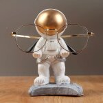 Astronaute porte - lunettes rsine lunettes prsentoir artisanat drle ornement de bureau enfants jouet ...