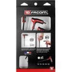 Pour l'atelier jeu de tournevis 5 pi�ces 6 pans int�rieurs (tx) - facom