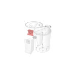 Support de sac pour centrale d'aspiration dyvac, aldes 11170740