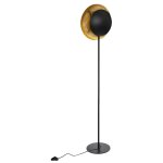 Atmosphera - lampadaire droit estee en mtal h144cm noir crateur d'intrieur