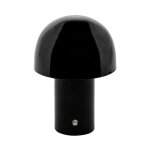 Atmosphera - lampe � poser led en m�tal 'zola' 20cm noir