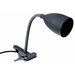 Lampe pince design 'sily' 43cm bleu orage