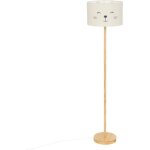 Lampadaire pour enfant 'f�lix' en forme de chat, 152 cm, couleur beige, design atmosphera