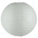 Lanterne boule en papier 'g�n�rique 45cm blanc
