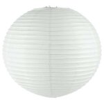 Lanterne boule en papier 'g�n�rique 60cm blanc