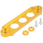 Attache de batterie, serrure de support de retenue de batterie pour voiture 1988 - 2000[d'or].