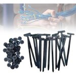 Attaches de c�ble, attaches autobloquantes universelles en nylon, rivets en plastique pour r�paration ...