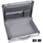 Attach� - case pour ordinateur portable et documents a4, avec 2 serrures � combinaison, bandouli�re et ...