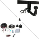 Attelage dacia sandero stepway iii y compris ad - blue (10 / 20 - ) col de cygne + faisceau universel ...