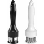 Attendrisseur de viande aiguille, attendrisseur manuel � viande avec 21 aiguilles en acier en acier inoxydable ...
