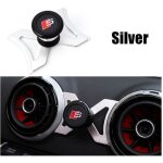 Pour audi a3 s3 rs3 8v support de tlphone de voiture support de grille d'aration 360 support rotatif ...