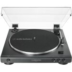 Audio - technica at - lp60x tourne - disque entran par courroie noir compltement automatique