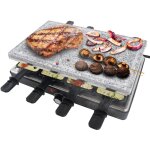 Aufun appareil à raclette avec pierre naturelle, gril de table électrique pour 8 personnes, plaque de ... Aufun appareil à raclette avec pierre naturelle, gril de table électrique pour 8 personnes, plaque de ...