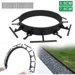 Aufun - bordure de gazon flexible en plastique 60m