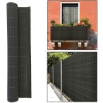 Aufun - protection visuelle en pvc canisse en pvc pour jardin balcon et terrasse - anthracite 300x180cm ...