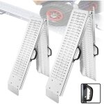 Aufun - rampes de chargement pliables avec poigne jusqu' 400 kg rampes de chargement antidrapantes ...