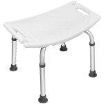 Aufun tabouret de douche 38 - 53cm hauteur réglable tabouret de douche antidérapant siège de bain aide ... Aufun tabouret de douche 38 - 53cm hauteur réglable tabouret de douche antidérapant siège de bain aide ...